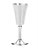 Mini Taça Champagne Prateada, Tamanho 4 Cm X 9.3 Cm - 6 Un - Imagem 2