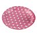 Prato Papel Poá Rosa Bebe - 10 Un - Imagem 1