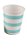 Copo de Papel 270ml Listrado Azul Bebe - 10 Un - Imagem 1