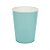 Copo de Papel 270ml Liso Azul Piscina - 10 Un - Imagem 1