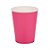 Copo de Papel 270ml Liso Pink - 10 Un - Imagem 1