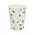 Copo de Papel 270ml Frutas - 10 Un - Imagem 1