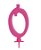 Vela Grande Rosa Número 0 - Imagem 1