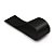 Fita Cetim Liso Preto 3,5mmx100m - Imagem 1