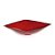 Base Plástica Quadrada Alta Vermelho com Preto - M 24x24x7 - Imagem 1