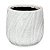 Vaso de Cerâmica com Ondas M 20x20x20 - Imagem 1