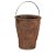 Vaso Terracota com Alça Alta de Ferro 21x21x25 - Imagem 1