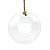 Terrário de Sisal Suspenso Oval G 10x26x15 - Imagem 1