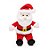 Boneco de Papai Noel Pelúcia com Roupa Natalina Vermelho e Branco de 30cm - Imagem 1