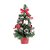 Mini Pinheiro Decorado Vermelho e Verde 40cm - Imagem 1