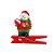 Prendedor Boneco Neve Vermelho - 6 Peças - Imagem 1