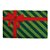 Capacho de Natal Presente Vermelho e Verde e Juta - 1 Unidade - Imagem 1