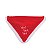 Natal Pet - Coleira Bandana Pet Hohoho Vermelho e Branco - Imagem 2