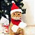 Natal Pet - Cachecol e Touca Pet Natalina Vermelho e Branco - 2 Un - Imagem 2