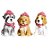 Cachorro com Gorro e Cachecol Sortido Colorido - 1 Unidade - Imagem 1