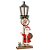 Poste de Luz com Noel com Led Cru e Vermelho - Imagem 1