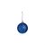 Bola de Natal Glitter Azul 4cm - 12 Un - Imagem 1