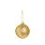 Bola de Natal Glitter Ouro 5cm - 6 Peças - Imagem 1