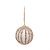 Bola de Natal Branco e Nude 10cm - 4 Peças - Imagem 1