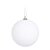 Bola de Natal Nevada Branco 10cm - 4 Peças - Imagem 1