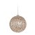 Bola de Natal Glitter Chá 8cm - 6 Un - Imagem 1