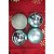 Bola de Natal Lisa / Mate / Glitter Verde Hortelã 12cm - 4 Un - Imagem 3