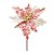 Poinsettia com Glitter Rosê Gold - 1 Un - Imagem 1