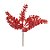 Pick Galho Frutas Glitter Vermelho (Picks) - 1 Un - Imagem 1