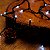 Pisca Pisca com 50 Leds Branco Cordão Verde 5m 3 Pilha AA - Imagem 3