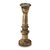 Castiçal em Madeira Natural - M 15x15x47 - Imagem 1