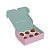 Caixa para 8 Brigadeiro Pra Você Rosa 17X10,6X4,5 - 10 Un - Imagem 1