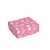 Caixa Para 4 Brigadeiros Rosa 9x9x4,5cm - 10 Un - Imagem 1