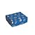 Caixa Para 4 Brigadeiros Azul 9x9x4,5cm - 10 Un - Imagem 1