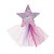 Enfeite para Cabelo Presilha Estrela Glitter 5X9 com 1 Un - Imagem 1