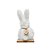 Silhueta Coelho Branco P 19x10x7cm - 1 Un - Imagem 2
