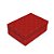 Caixa Retangular com Tampa Luxúria Vermelho m 35x25x11 - 1 Un - Imagem 1