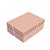 Caixa Retangular com Tampa Relevo Tweed Rosê P 24x18x8 - 1 Un - Imagem 1