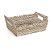 Cesta de Cartão Palha Trançada G 32x24x11 - 1 Un - Imagem 1