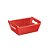 Cesta de Cartão Cristalino Vermelho G 32x24x11 - 1 Un - Imagem 1
