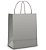 Sacola Papel Prata Fosco G 32x26,5x13 - 10 Un - Imagem 1