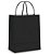 Sacola Papel Preto P 21,5x15x8 - 10 Un - Imagem 1