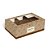 Caixa Para 6 Brigadeiros Brigadelicia Kraft 12,8x8,5x4,5cm - 10 Un - Imagem 1
