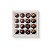 Caixa Quadrada com Tampa Pvc para 16 Docinhos Bco 16,8x16,8x4 - 10 Un - Imagem 1