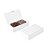 Caixa Para 2 Brownie Branco 17x9,5x4cm - 50 Un - Imagem 1