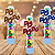Aplique Glitter para Decoração Galinha Pintadinha - 5 Un - Imagem 4
