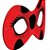 Adereço Divertido e Lembrancinha para Festa Máscara Ladybug - 1 Un - Imagem 3