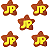 Aplique Glitter para Decoração Maria Clara e JP - JP - Imagem 9