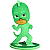 Enfeite para Decoração Festa Pj Masks Lagartixo - 1 Un - Imagem 3