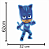 Kit de Painéis para Festa Decoração PJ Masks - 1 Un - Imagem 2