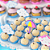 Mini Carinha Decoração de Lembrancinha Festa Chuva de Amor - 5 Un - Imagem 1